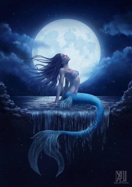 Amphitrite and the Moon