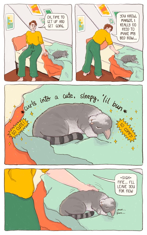 Margot Cat Comic