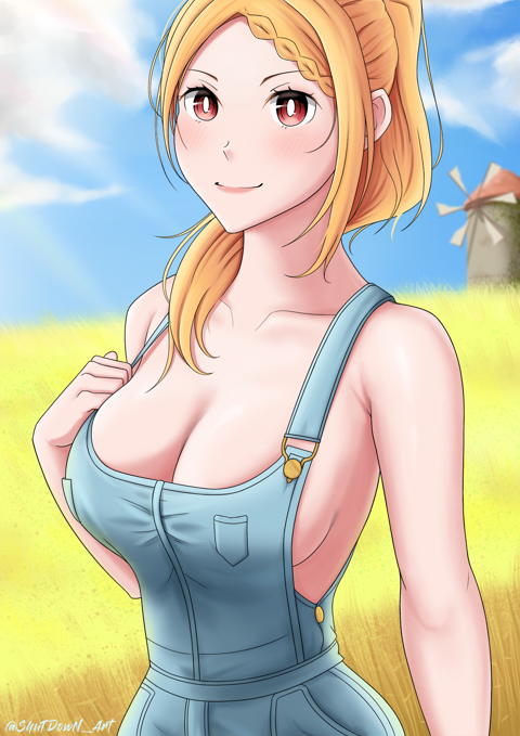 Farm girl Priscilla