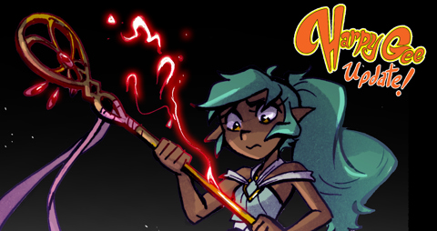 Harpy Gee comic update April 7th, 2024