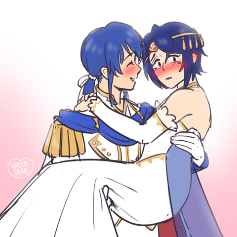Seliph x Alcryst Commission