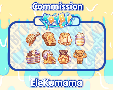 Sub Badge Commission for EleKumama