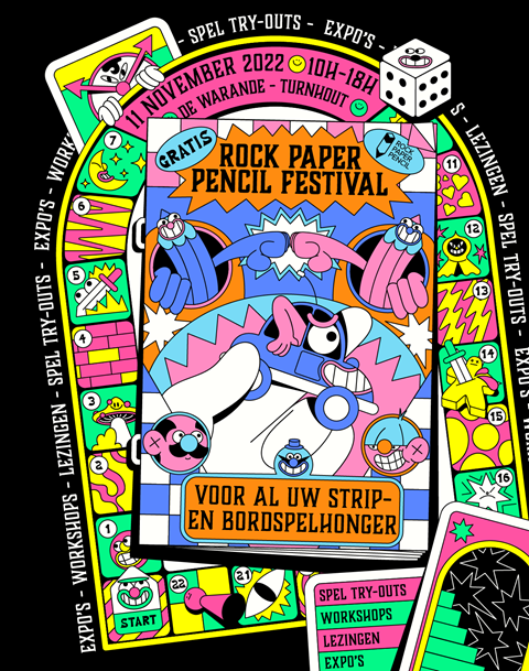 Rock Paper Pencil Festival in TURNHOUT