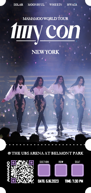 【サイズ交換ＯＫ】 Mamamoo_MYCON-USA_Souvenir_Tickets Shop Ko-fi Spacefish's - 健康家電