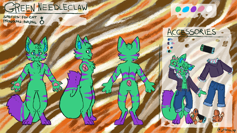Green Needleclaw Reference Sheet