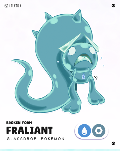 Fakemon Sale | Gimmick Glass Drop (2 DESIGNS) - Fae | Bae