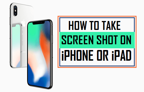 How to Screenshot on iPhone, iPad - SBMHowTo
