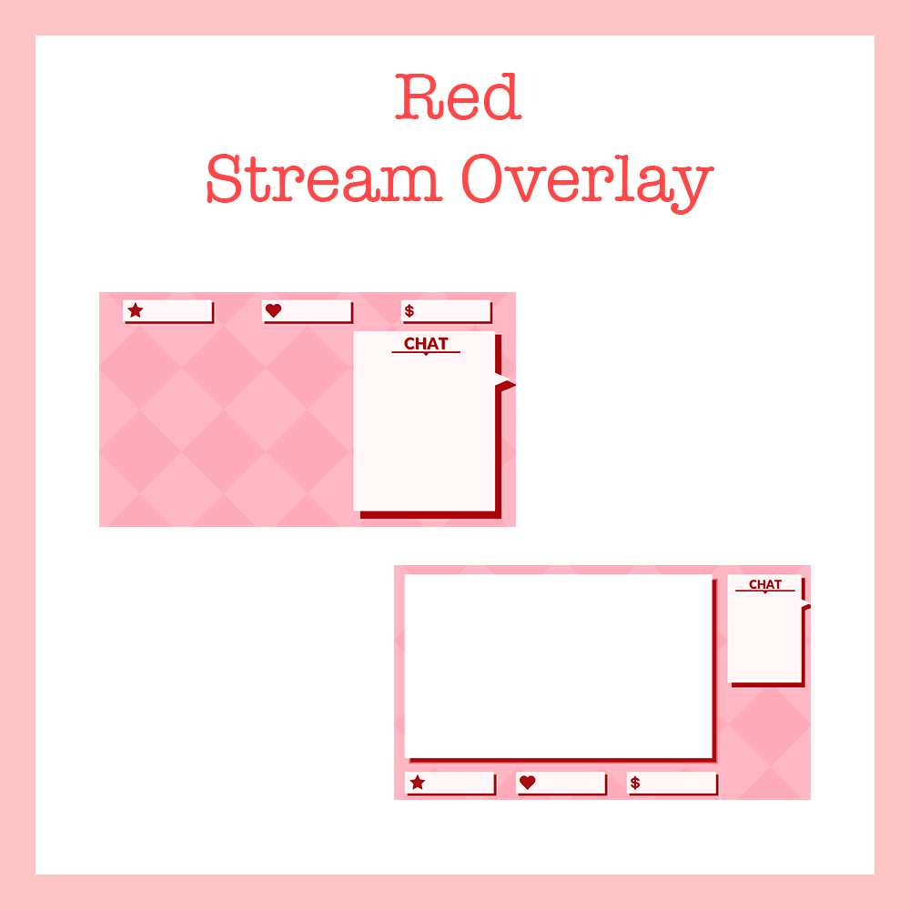 Just Chatting Overlays for Twitch and  Streamers