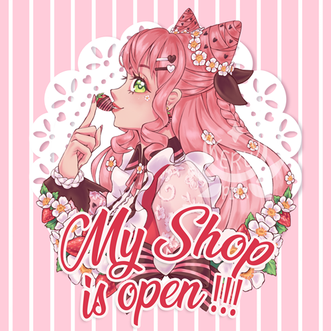 ✨ My shop is open ✨