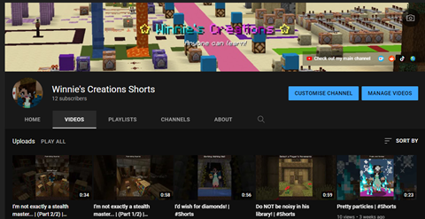 My #Shorts channel