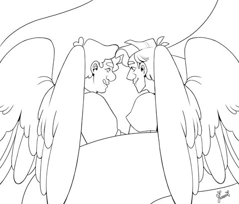 GO Pride 2021 Lineart (Coloring Page)