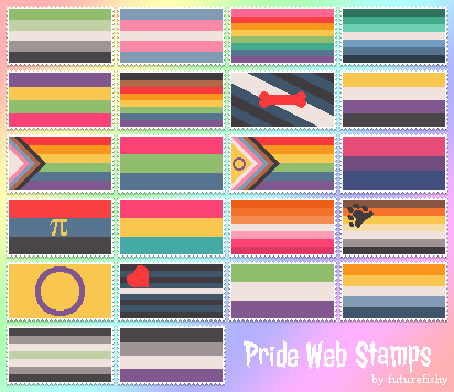 Pride Web Stamp Collection