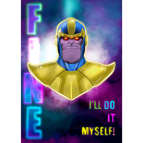 The Mad Titan, Thanos