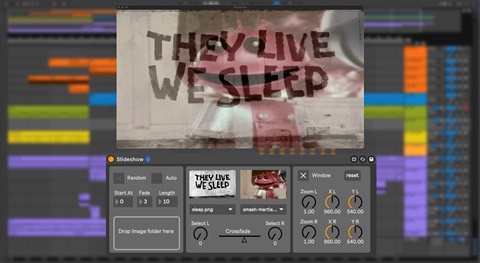 Slideshow for Max for Live / Ableton