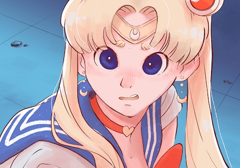 Sailor moon - (redraw challenge)
