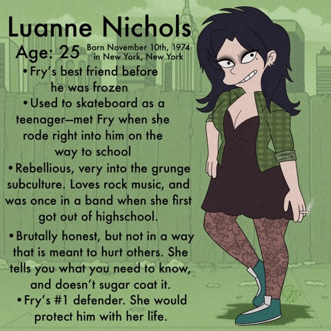 Futurama OC: Luanne Nichols