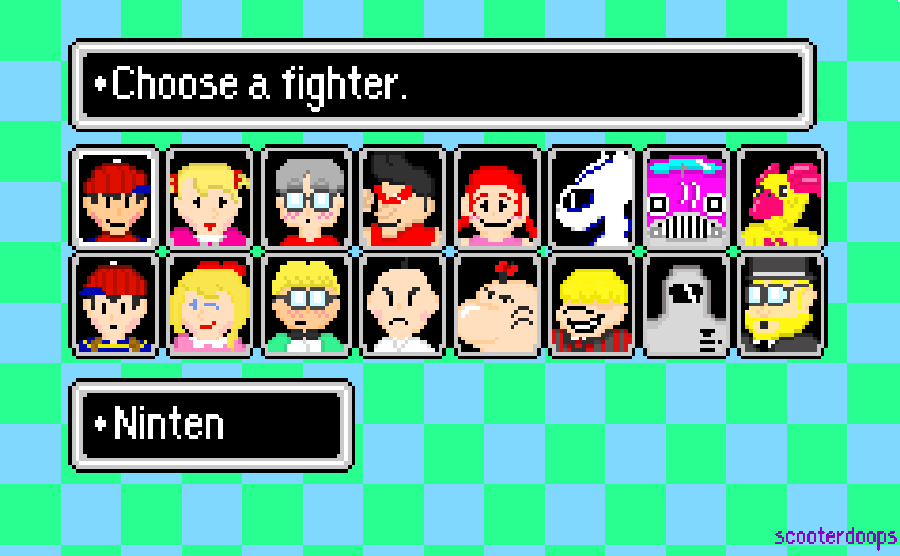 What if MOTHER had a fighting game in the 90's?
