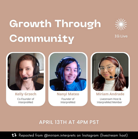 Growth Through Community Livestream