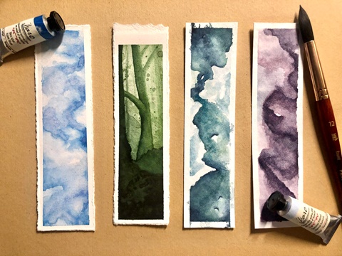 Bookmarks Smoke and Forest