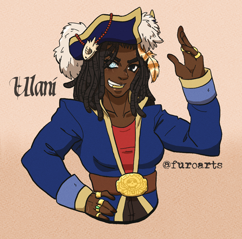Gold Diggers Character Portrait 1 (Ulani)