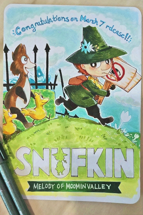 Snufkin:Melody of Moominvalley promotion piece