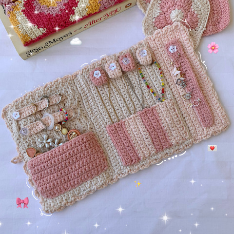 Powerpuff Crochet Hook Case I Heart U Case PDF PATTERN ONLY 