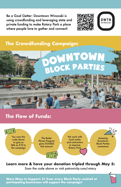 Downtown Block Parties — Better Places Campaign