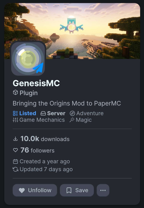 GenesisMC has it 10k!