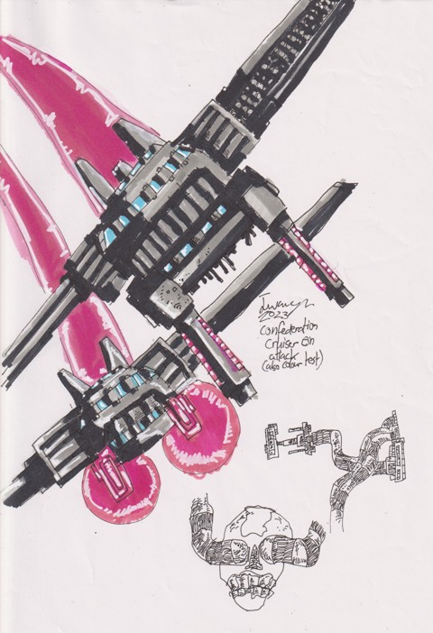 Confederation Cruisers (and doodles)