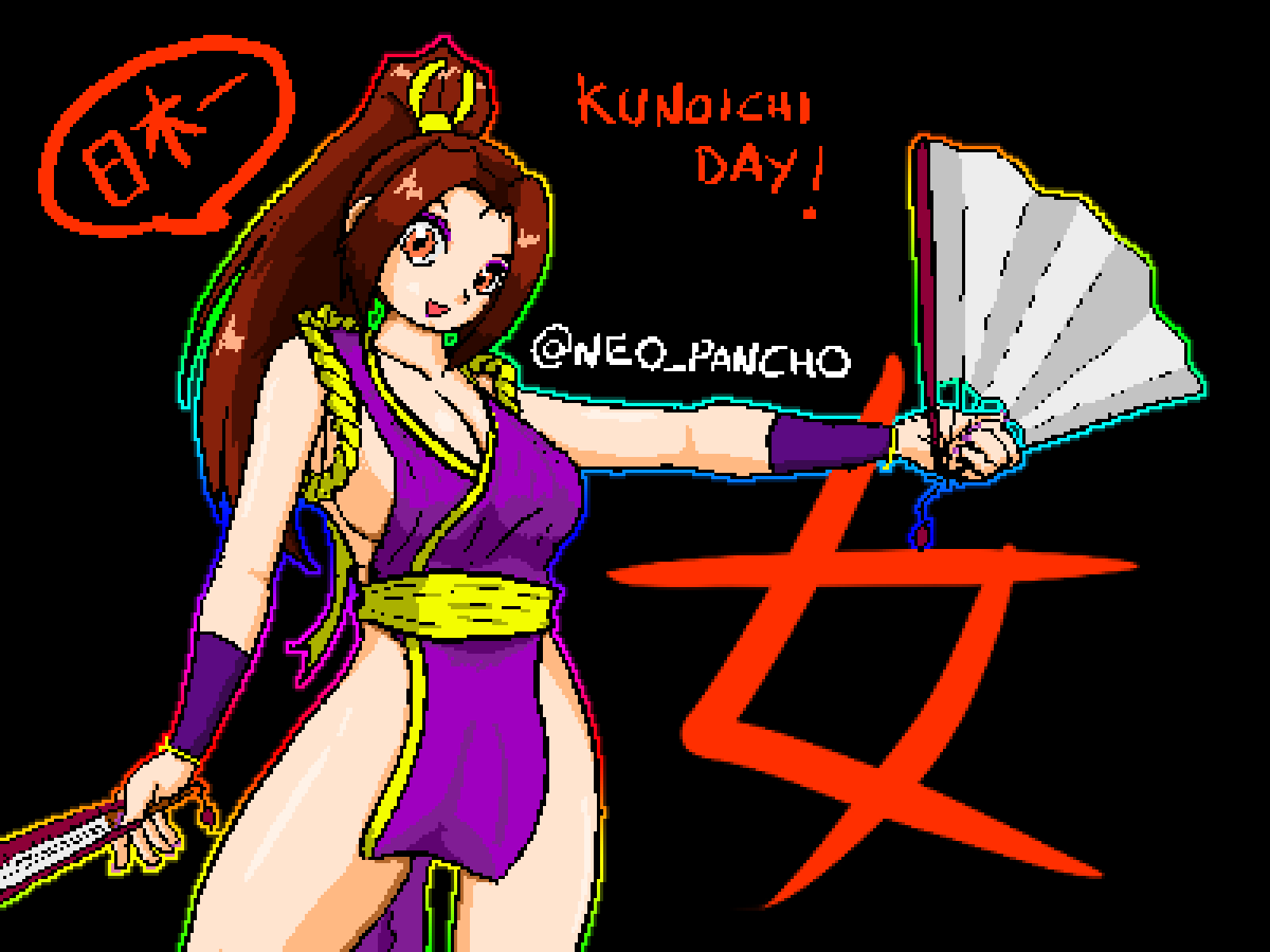 Mai Shiranui for the "Day of the kunoichis"