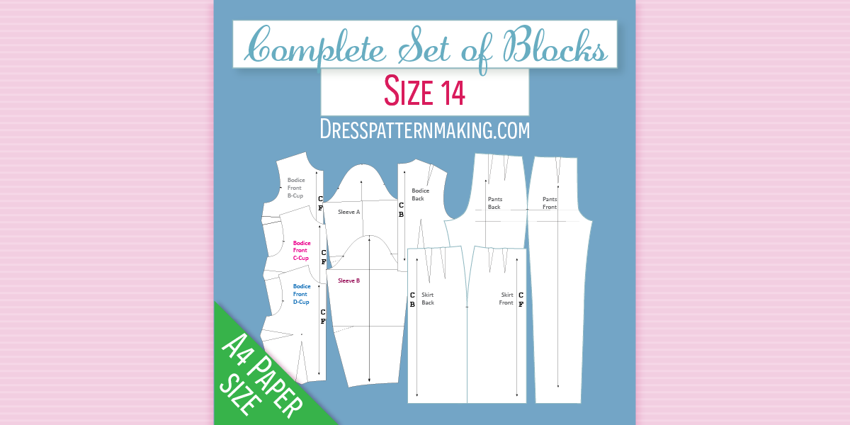 What is the difference between a Block and a Pattern? - Dresspatternmaking