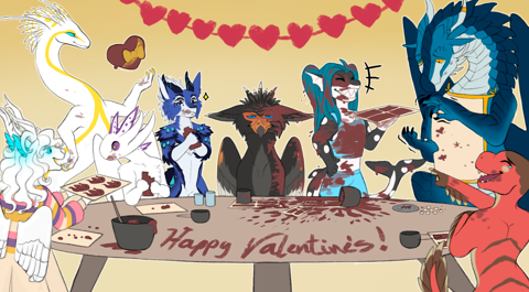 2024 valentine's group picture