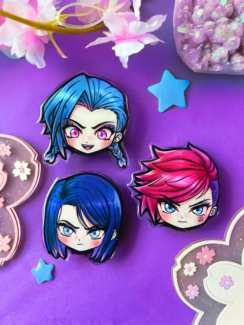 【SENTIMENTS】NO.612 SPIKY HEART PHONE GRIP / 追跡付 Jinx Phone Grip - 🌸 Cyber Saku 🌸's Ko-fi Shop