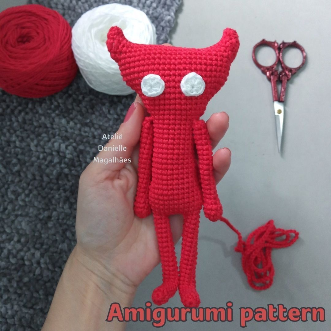 Yarny Do Jogo Unravel Two De Crochê Amigurumi Verde