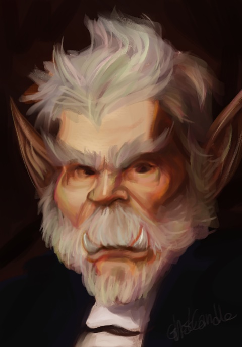 Master Study made Fantasy: Frank Holl