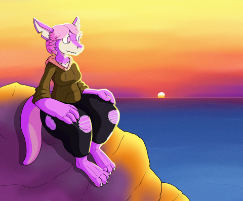 Kobold at Sunset~ [Com]