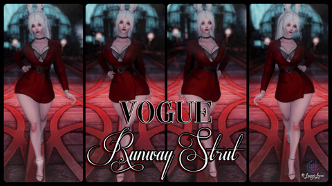 Booster Preview | Vogue Runway Strut Pose Pack