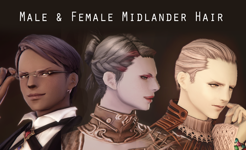 Midlander Hairstyles for Female Roegadyn Archive