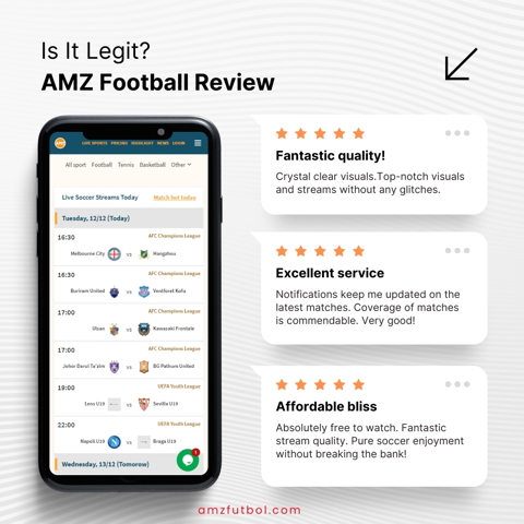 AMZ Football Customer Reviews (Latest Update)