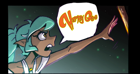 Harpy Gee comic update, March 18th 2024