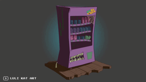 New video next Saturday- Monster Vending Machine