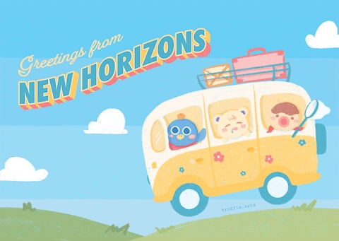  New Horizons Postcard