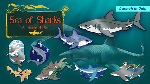 Sharks for Shark Season Kickstarter