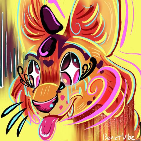 Abstract Color Icon for kumakiss