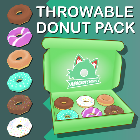 New throwable pack available!