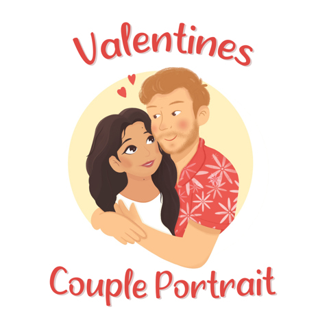 ❤️ Get Valentines Couple Portrait