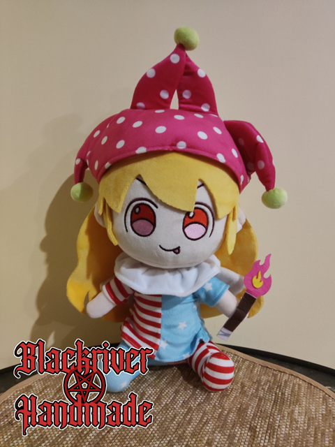 [Ready to ship] Clownpiece 30cm Plushie - Blackriver's Plushies!'s Ko ...