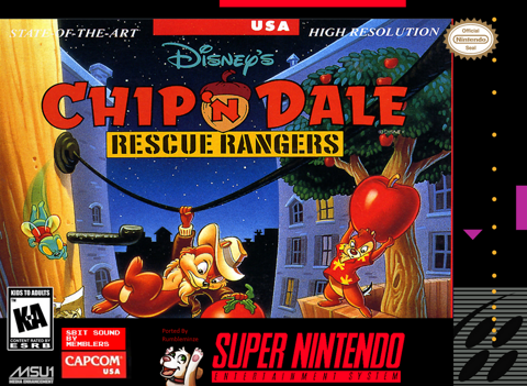 Chip 'n Dale: Rescue Rangers for the SNES