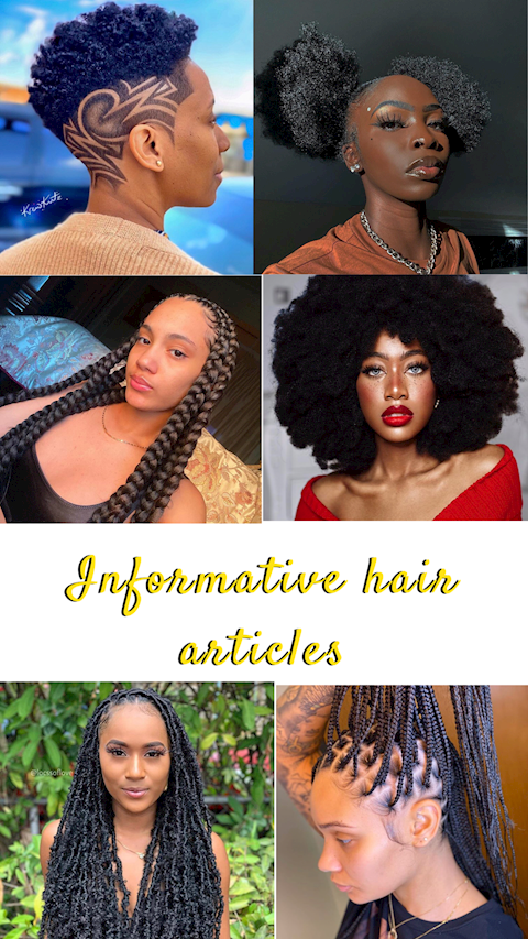 Information hair articles