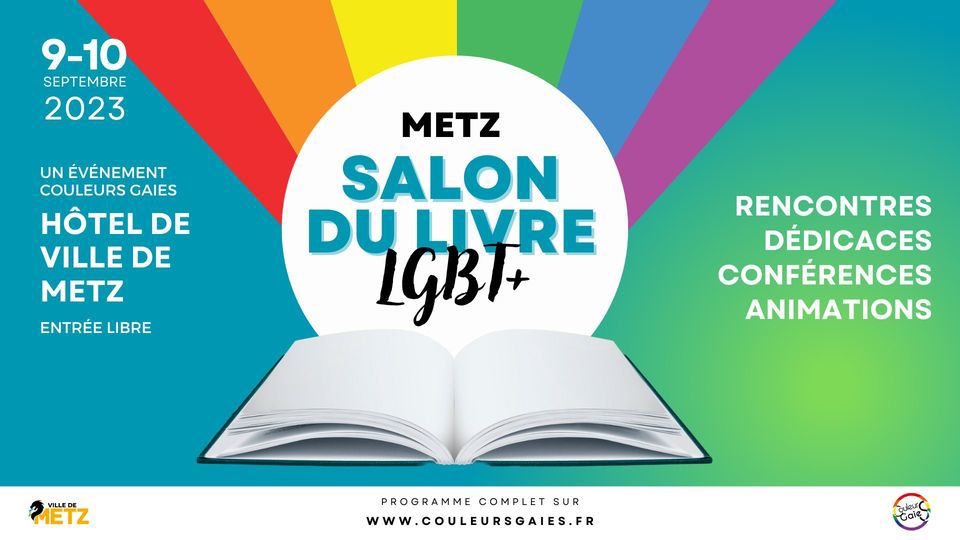 Salon du livre LGBTI+ à Metz !